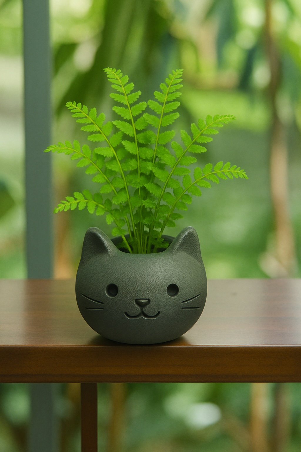 Build Your Own Cat Pot - Mini Charcoal Grey