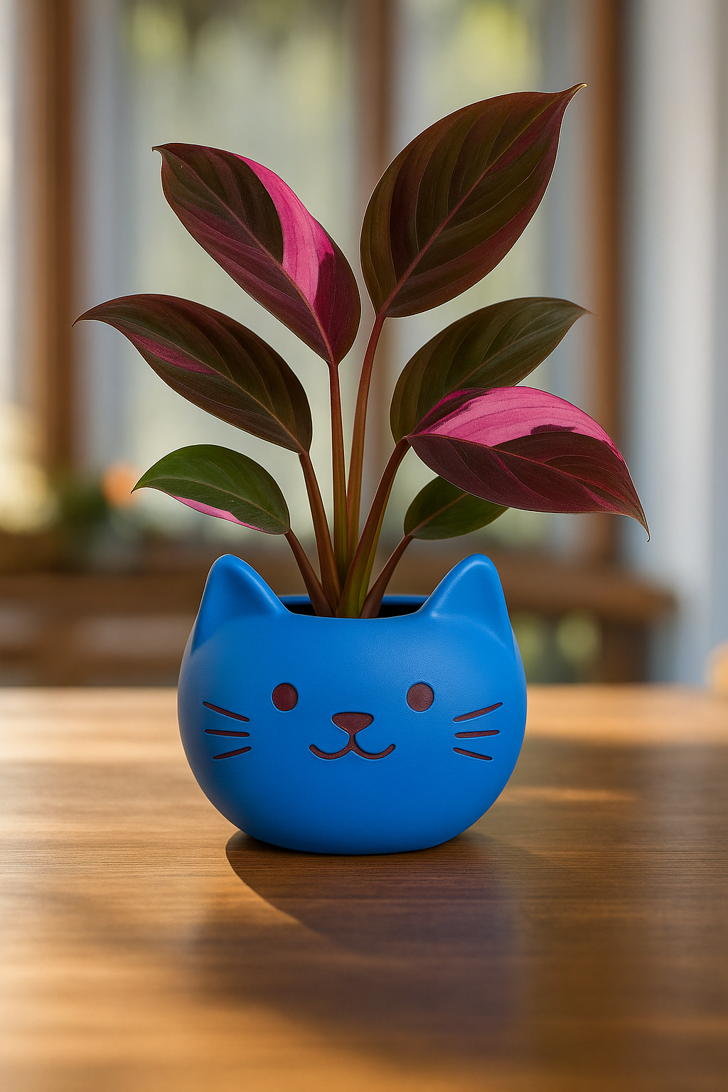 Build Your Own Cat Pot - Mini Royal Blue