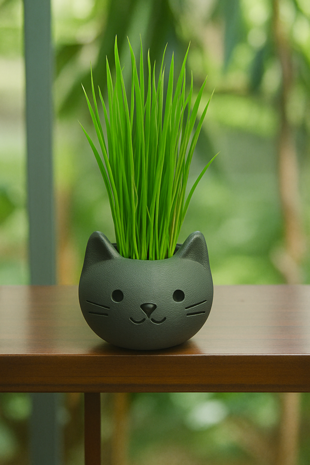 Build Your Own Cat Pot - Mini Charcoal Grey