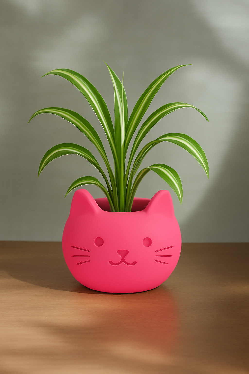 Build Your Own Cat Pot - Mini Hot Pink