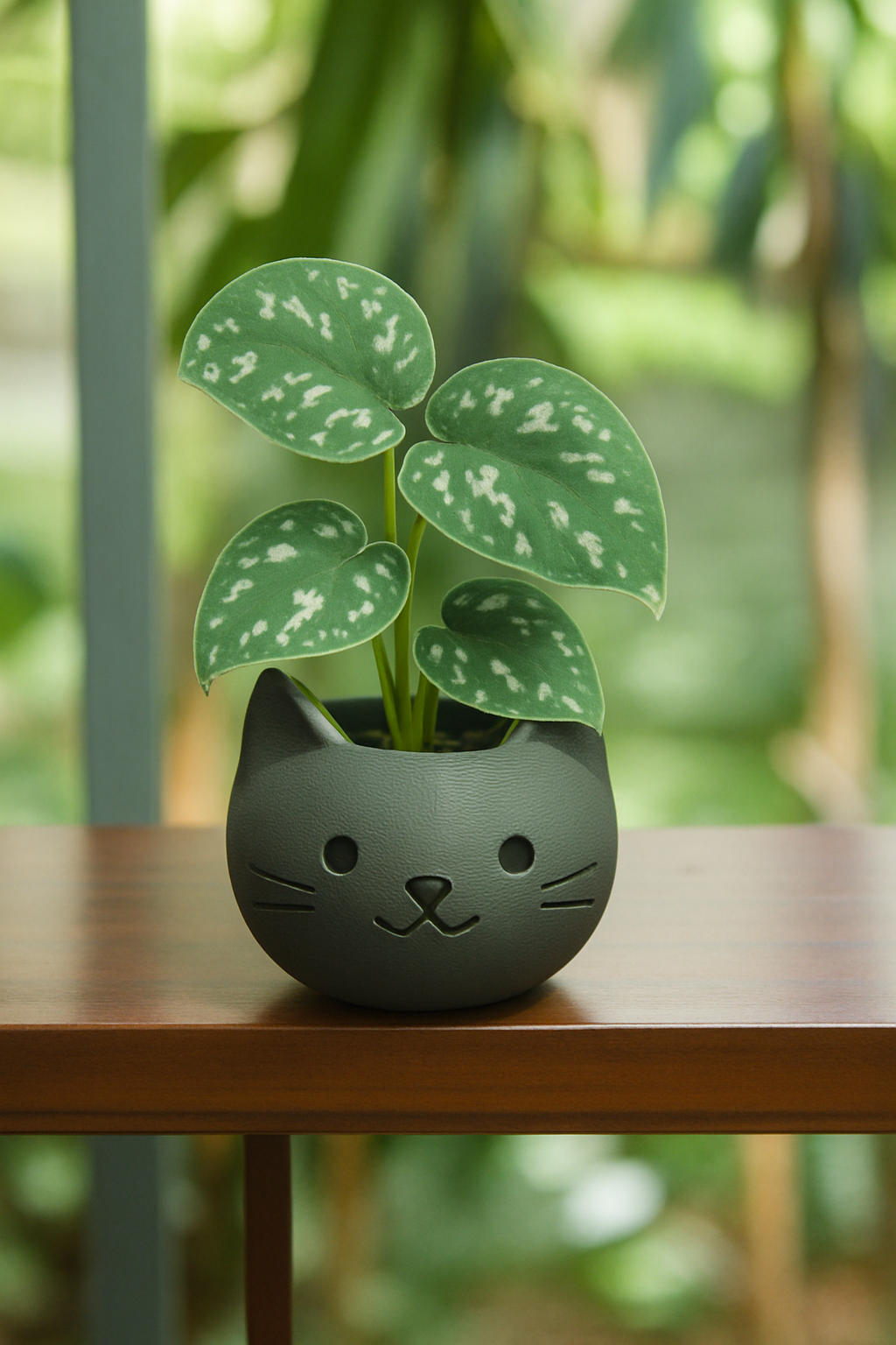 Build Your Own Cat Pot - Mini Charcoal Grey