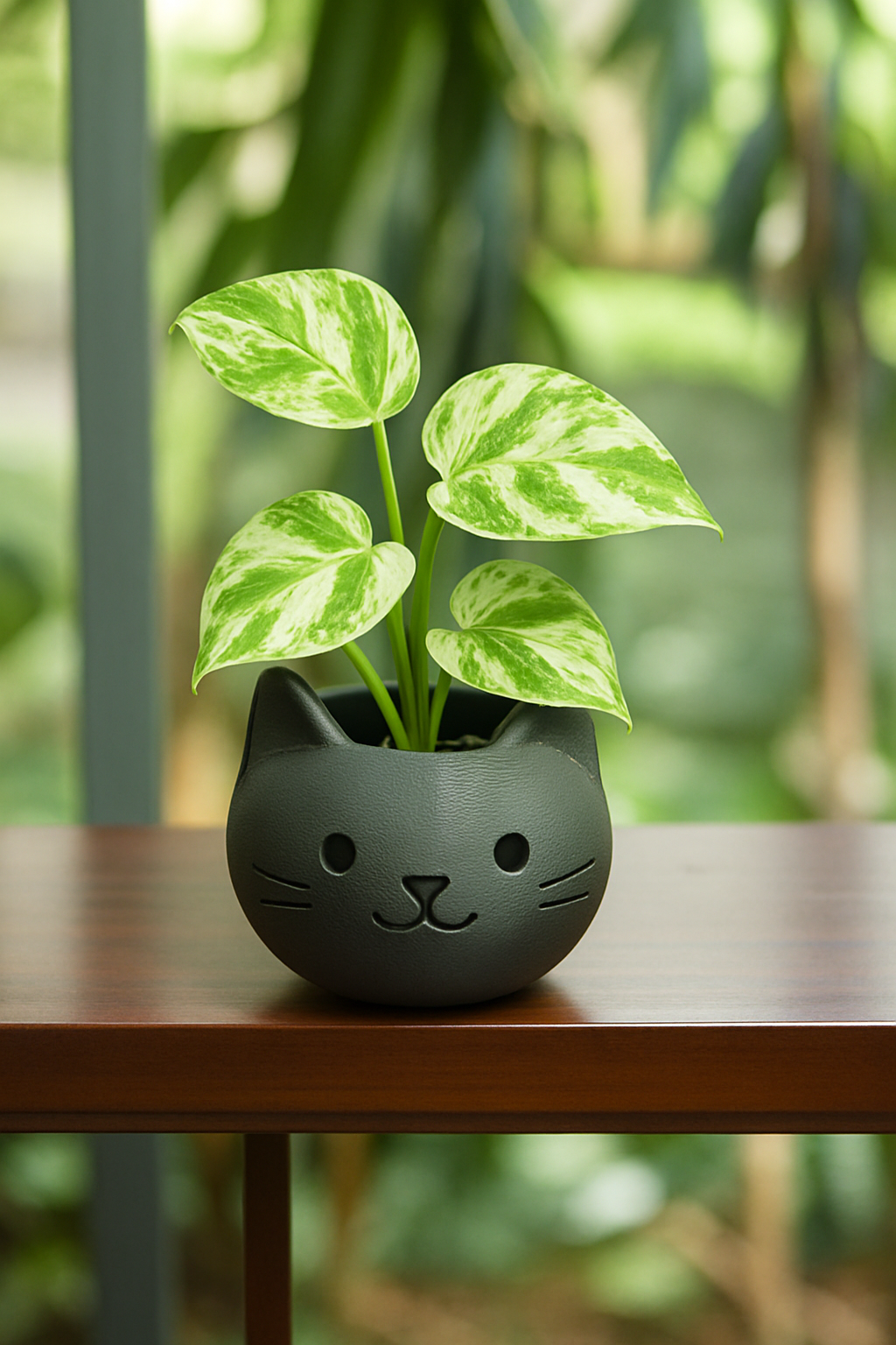 Build Your Own Cat Pot - Mini Charcoal Grey