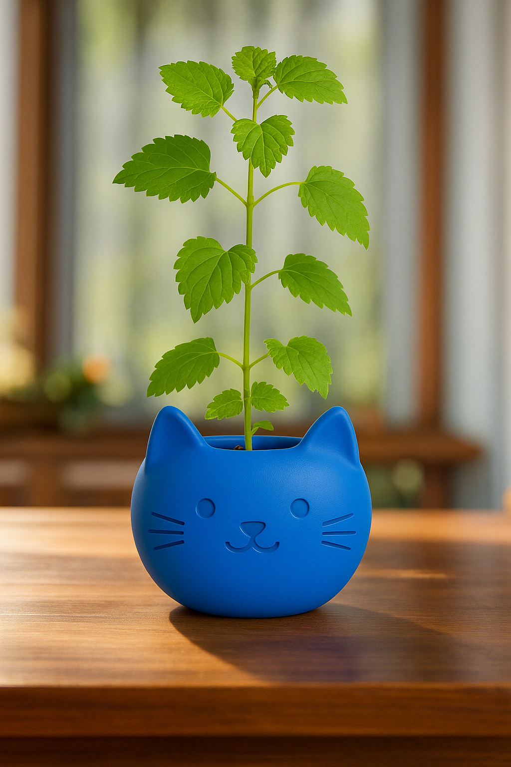 Build Your Own Cat Pot - Mini Royal Blue