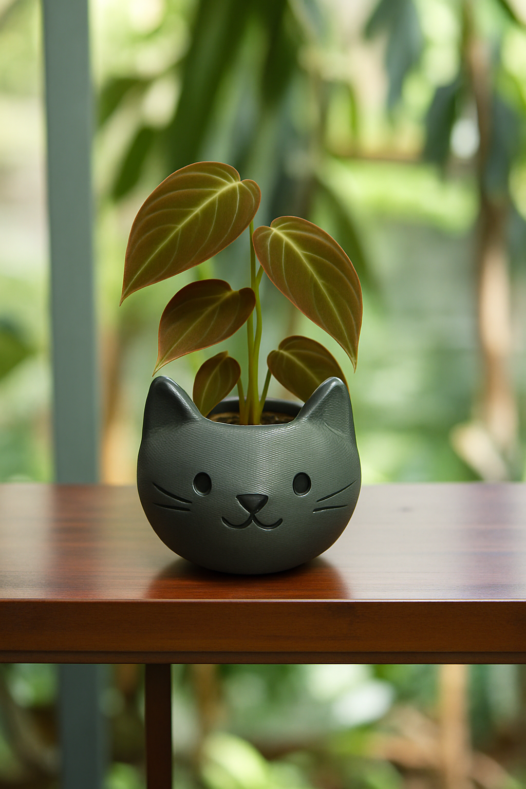 Build Your Own Cat Pot - Mini Charcoal Grey
