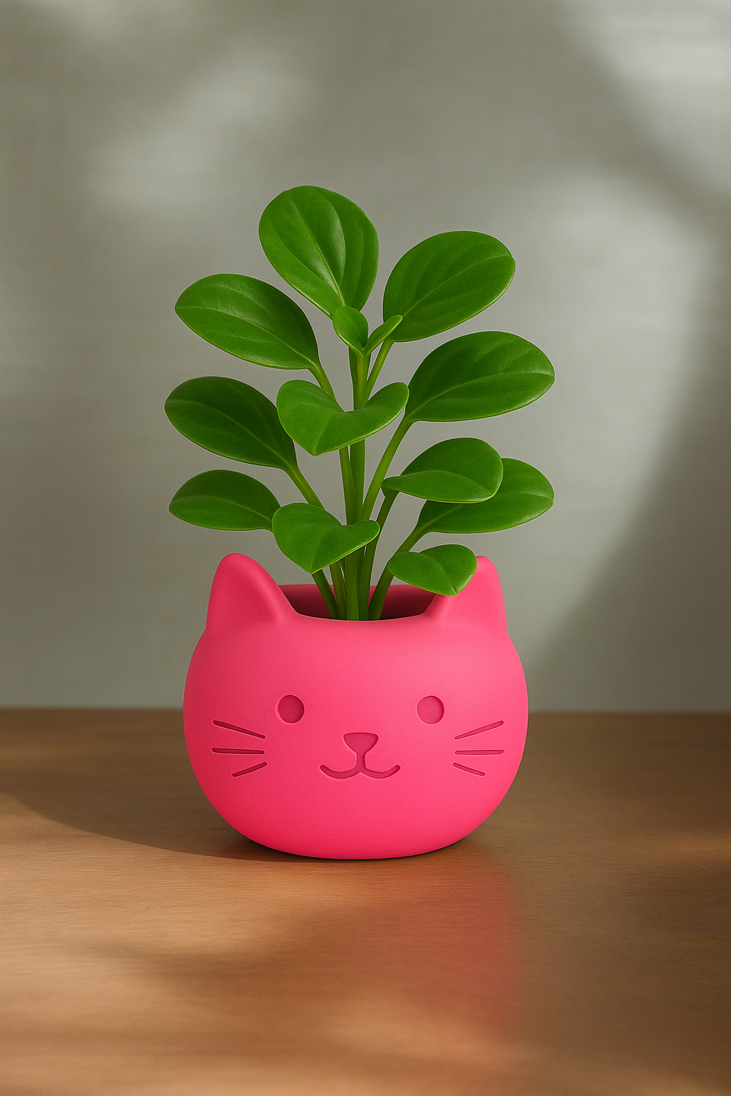 Build Your Own Cat Pot - Mini Hot Pink